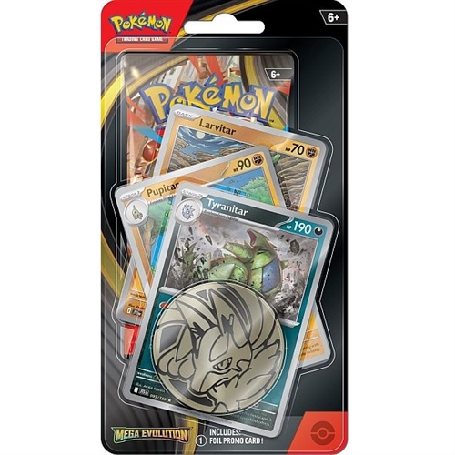 Mega Evolution - Premium Checklane Blister - Tyranitar Line - Pokemon kort
